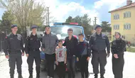 Altıntaşlı özel çocuklar polis araçlarıyla şehir turuna çıktı