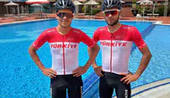 Muğlalı iki bisikletçi Arnavutluk yolcusu
