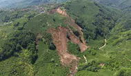 Ordu Fatsa’da dev heyelan 400 dönümlük arazi yerle bir oldu