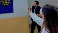 Pazaryeri’nde gençler dart turnuvasında hedefi tam on ikiden vurdu
