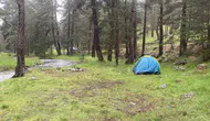 Bolu'da piknik yapan ailenin üzerine yıldırım düştü