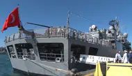Sarayburnu'nda fetih coşkusu TCG Fatih gemisi ziyarete açıldı