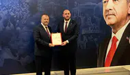 AK Parti İnhisar teşkilatında nöbet değişimi gerçekleşti