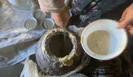 Ağrı'da bayram bereketi dev kazanlarda pişiyor