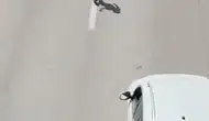 Bursa trafiğinde yürekleri ağza getiren yürüyüş