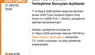 TUS sonuçları belli oldu adaylar ekran başına