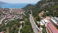 Ölüdeniz yolunda bayram trafiği kilitlendi