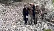 Tunceli’de zorlu arazide mahsur kalan vatandaşı jandarma kurtardı