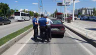 Malatya kara yolunda otobüs ve otomobil çarpıştı