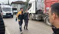 Erbaa Organize Sanayi Bölgesi yolunda iki minibüs çarpıştı