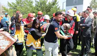 Sivas İmranlı’da nefes kesen afet tatbikatı