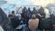 Çanakkale açıklarında kaçak göçmen operasyonu