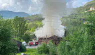 Kastamonu’nun tarihi simgesi Paşa Konağı yangınla küle döndü
