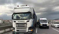 Çorum’da tır ve otomobil çarpıştı Bir kişi hastaneye kaldırıldı