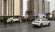 Alanya trafiğinde sabah saatlerinde şaşırtan kaza