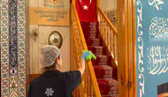 Aydın’da bayram mesaisi camilerde başladı