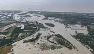 Hatay'da Asi Nehri taştı ev ve iş yerleri sular altında kaldı