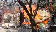 Tokat Bula köyünde çıkan yangın korku dolu anlar yaşattı