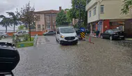 Tekirdağ sağanak yağışla sular altında kaldı