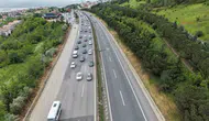 Bayram yolculuğu TEM Otoyolu Kocaeli geçişinde yoğunlaştı