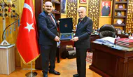 Bahçeli Kerkük’ün ilk Türkmen valisini makamında ağırladı