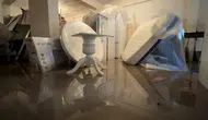 Safranbolu’da aşırı yağış sokakları yuttu
