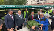 Kızılcahamam çiftçisine milyonlarca fide desteği geldi