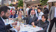 Sancaktepe Akın Caddesi'nde bayram kahvaltısı coşkusu