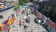 Gaziosmanpaşa sokakları graffiti sanatıyla açık hava galerisine dönüştü
