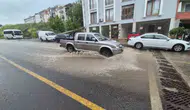 Tekirdağ Süleymanpaşa'da sağanak hayatı felç etti