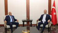 Hakan Fidan Ankara'da Filistinli yönetici Cibril Rajub ile görüştü
