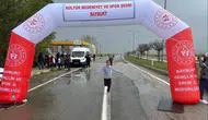Bayburtlu gençler Demirözü yollarında madalya için ter döktü