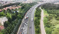 Kocaeli TEM Otoyolunda bayram trafiği başladı