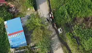 Jandarma dron kullanarak kaybolan 7 büyükbaş hayvanı buldu