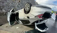 Emirdağ yolunda kaza sonucu dört kişi hastaneye kaldırıldı