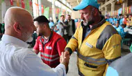 Kocasinan’da saha ekibiyle bayram mesaisi