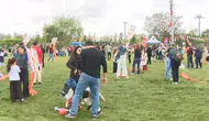 Başkent semaları 19 Mayıs coşkusuyla renklendi