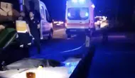 Bodrum Milas karayolunda gece vakti feci kaza