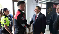 Zonguldak protokolü bayramlaşma için Polisevi’nde bir araya geldi