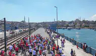 İstanbul’da 19 Mayıs coşkusu bisikletlerle sokaklara taştı
