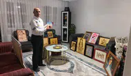 Güvenlik görevlisinin gizli dünyası Bin tablo ve 288 şiir