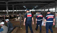 Gaziantep kurban pazarlarında havadan denetim dönemi