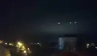 Sakarya semalarında görülen gizemli ışıklar herkesi şaşırttı