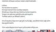 Bayram yolunda direksiyon başındakilere kritik uyarı