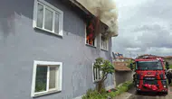 Eskişehir’de bir ev yangınla küle döndü