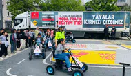 Erzurumlu öğrencilere sahada trafik dersi