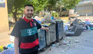 Buca sokakları bayramda çöp dağlarına teslim oldu