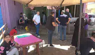 Diyarbakırda bayram sabahı kurban kesim alanlarında yoğunluk