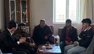 Susuz Kaymakamı şehit ailesiyle bayramlaştı
