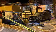 Tekirdağ'da otobüs durağına dalan otomobil üç kişiyi yaraladı